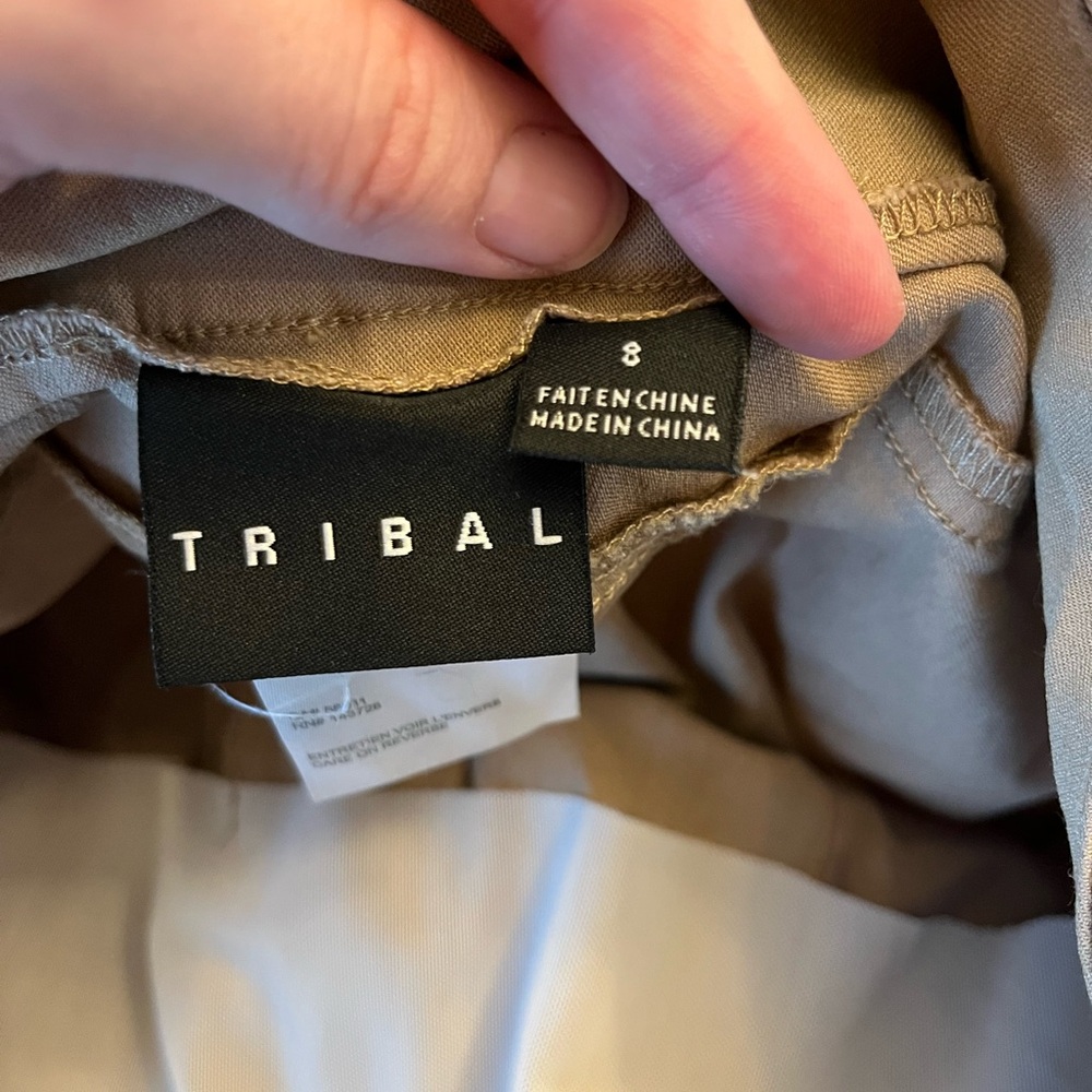 Tribal Tan Casual Pants - Picture 3 of 3